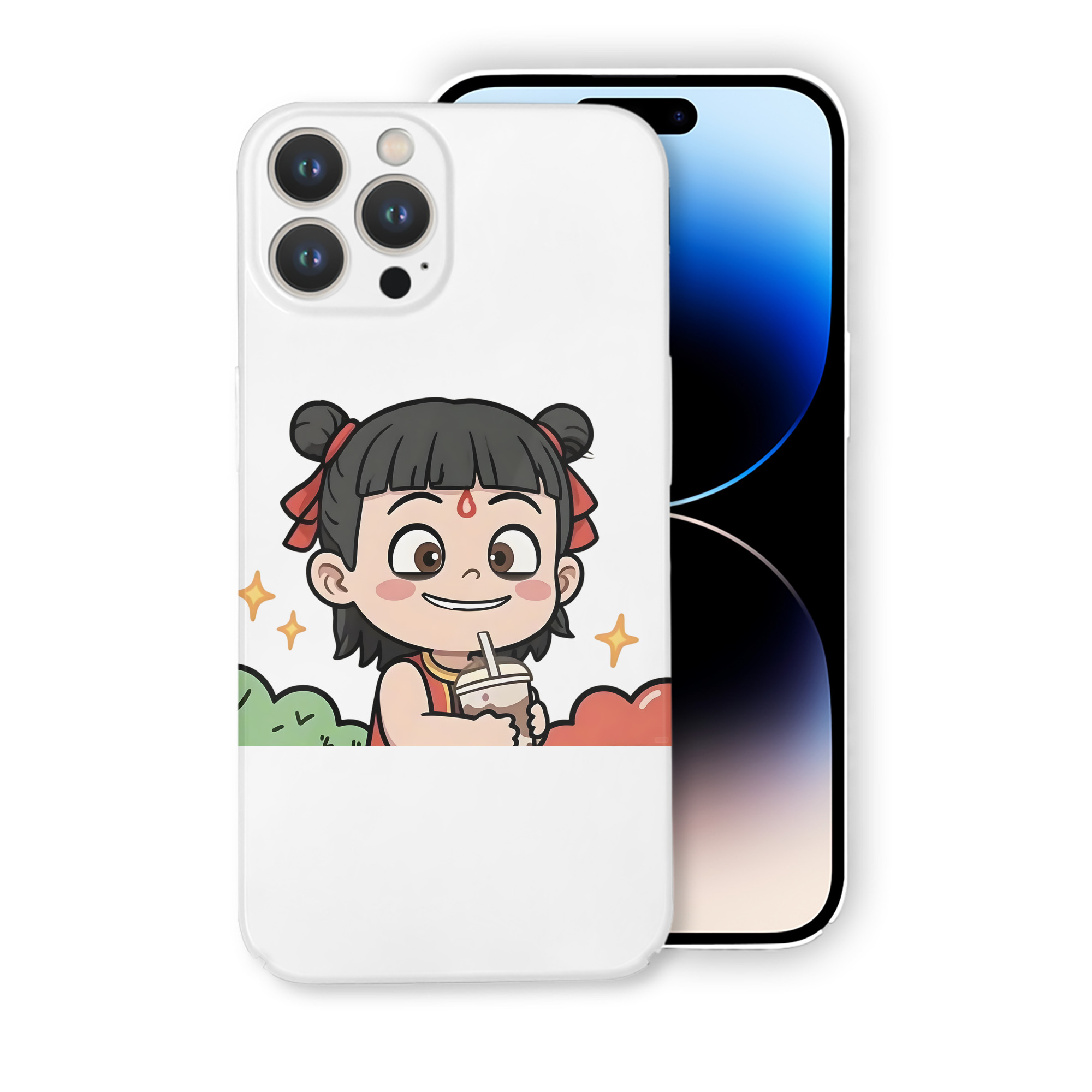 （画像用） Ne Zha 2 ナタ 魔童の大暴れ 【iPhone 14シリーズ対応】ハードケース